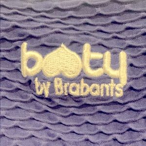 Booty By Brabants Croco Cropped Midnight Blue Leggings